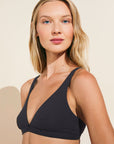 Pima Stretch Cotton V Bralette