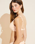 Pima Stretch Cotton V Bralette