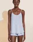 Fatou is 5'10' and wears a Small