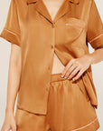 Inez Washable Silk Short PJ Set