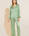 Inez Washable Silk Long PJ Set