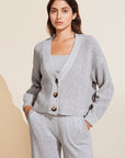 Recycled Sweater Cropped Cardigan