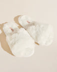 Plush Slipper - Ivory