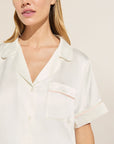 Inez Washable Silk Short PJ Set