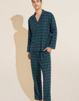 Mens Flannel Long PJ Set