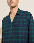 Mens Flannel Long PJ Set