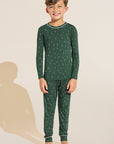 Kids Printed TENCEL™ Modal Unisex Long PJ Set