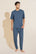 Laurence is 6'2" and wears a Large