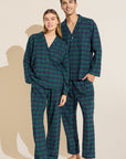 Mens Flannel Long PJ Set