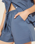 Organic Sandwashed Cotton Short PJ Set
