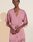 Beatrix TENCEL™ Modal Robe - Foxglove