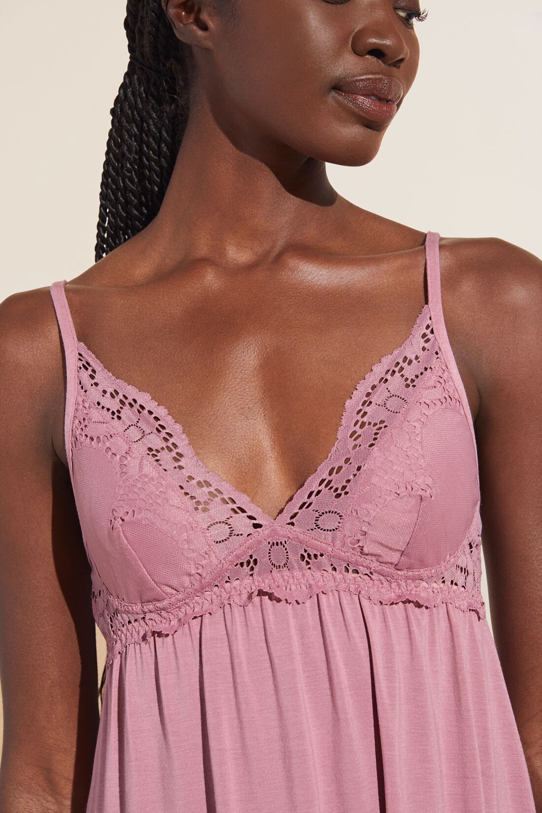 Beatrix TENCEL™ Modal Chemise - Foxglove