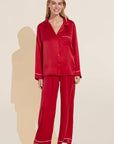 Inez Washable Silk Long PJ Set