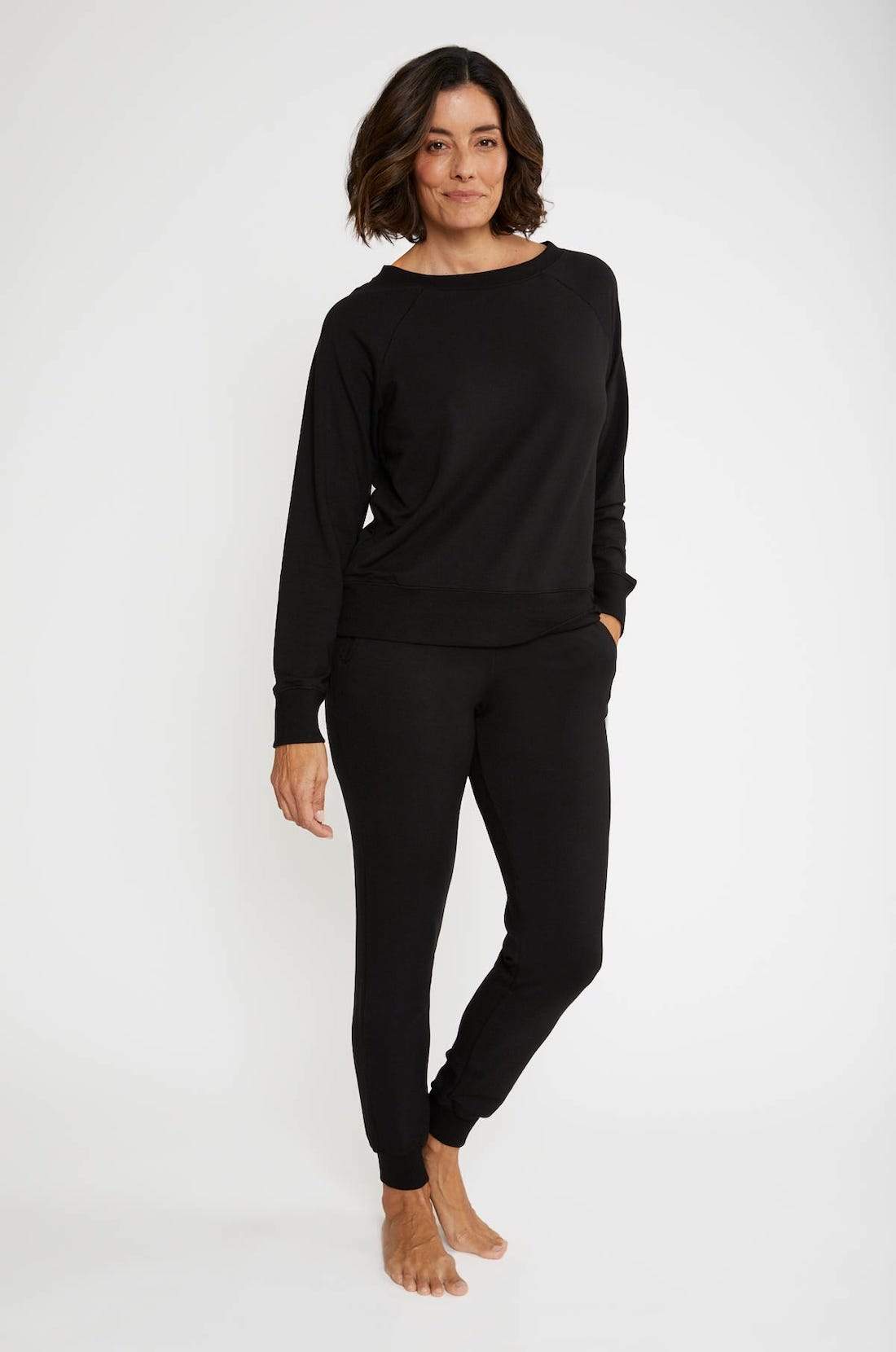 Blair French Terry Sweatshirt - Black