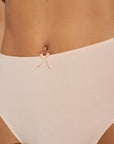 Pima Stretch Cotton Highwaist Brief
