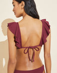 Graziela Textured Bikini Top