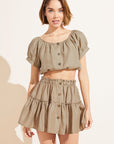 Harper Linen Top
