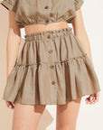 Nellie Linen Skirt