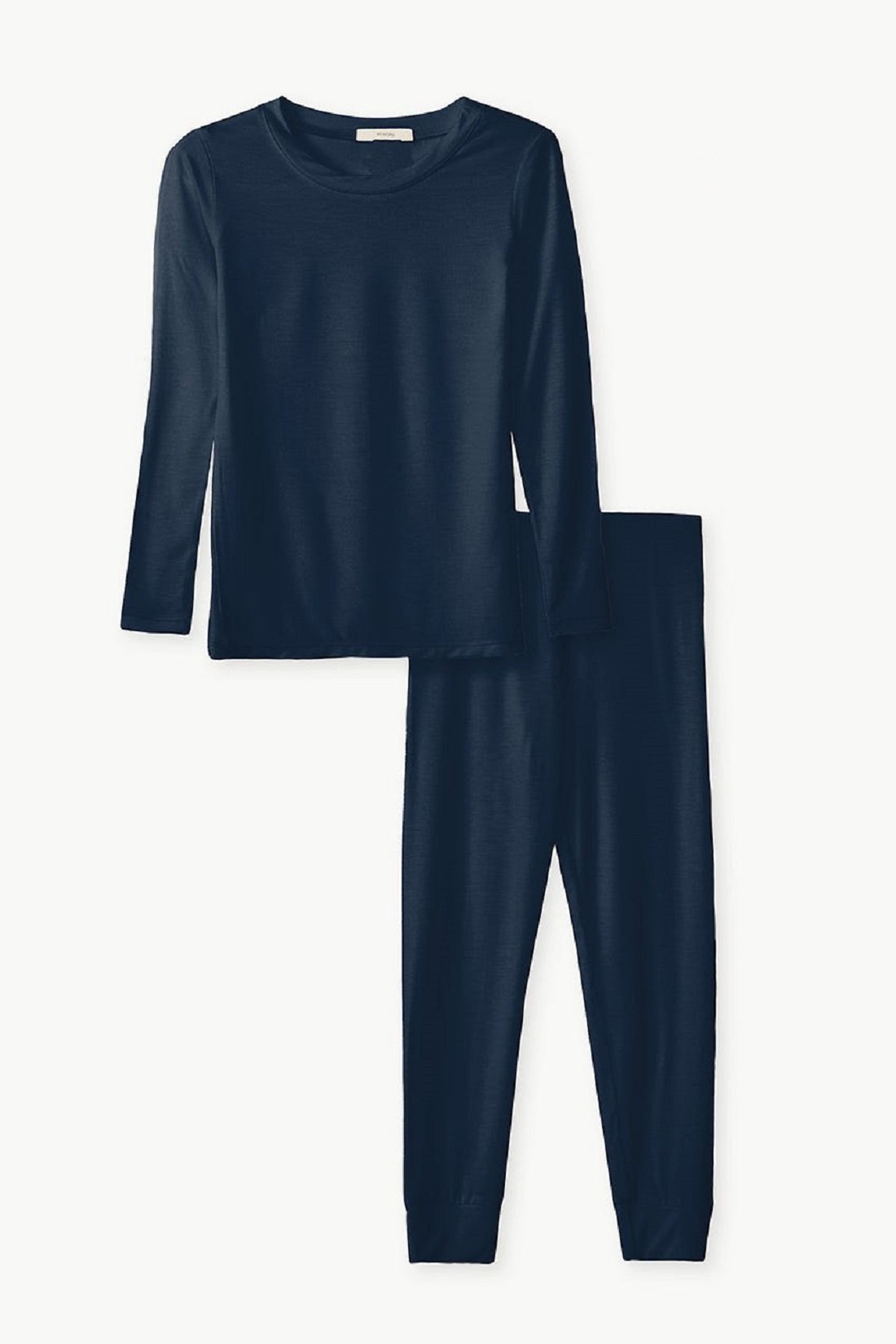 Mini Gisele TENCEL™ Modal Long PJ Set - Navy