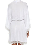 Colette Modal Robe - White