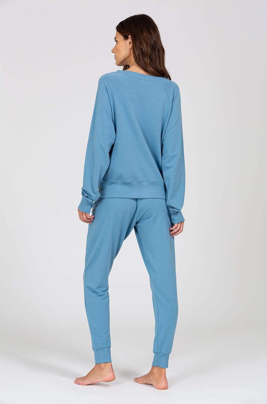 Blair French Terry Sweatshirt - Blue Shadow