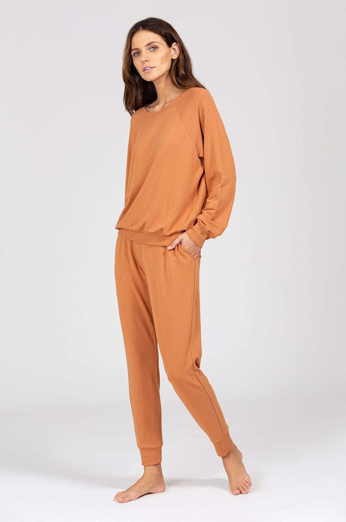 Blair French Terry Sweatshirt - Pecan