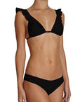 Annia Smooth Bikini Bottom - Black
