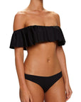 Coco Smooth Bikini Bottom - Black