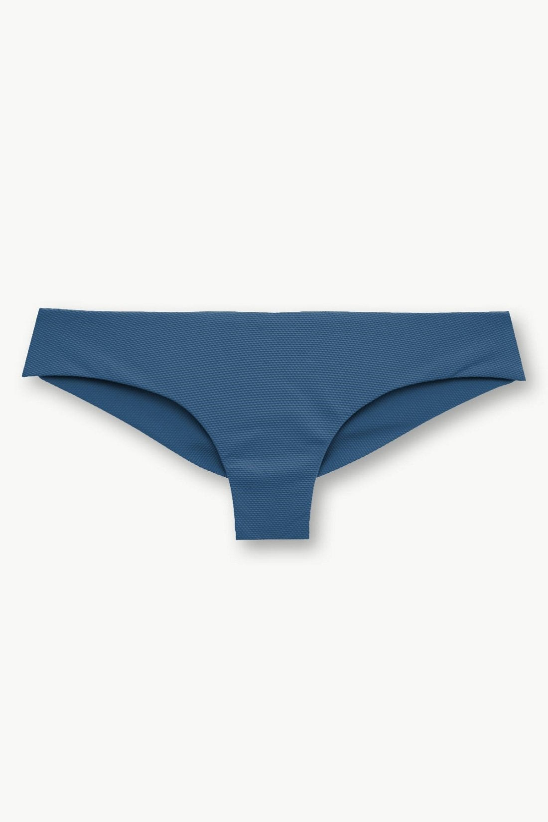 Coco Textured Bikini Bottom - Bright Indigo