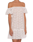 Beth Eyelet Cover-Up - White