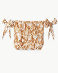 Andy Cotton Voile Beach Top - Off White/Straw